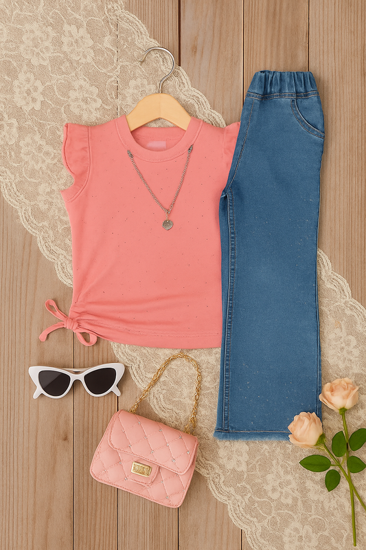 2-Piece FAncy pant shirt