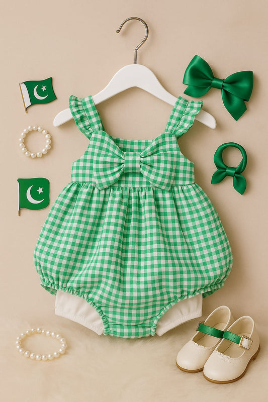 2 piece sleeveless frock with nikar